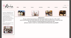 Desktop Screenshot of konnichiwaclub.org